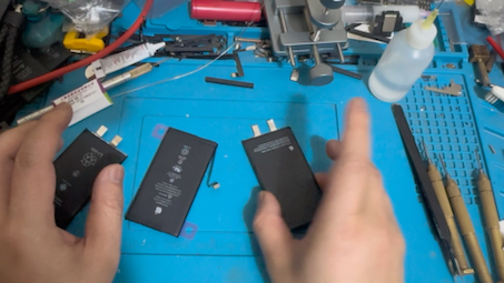 苹果原装13电芯制作12/12pro大容量电池解决国产鼓包率过高