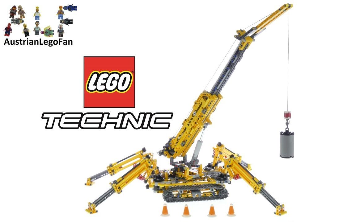 乐高机械组42097精巧型履带起重机