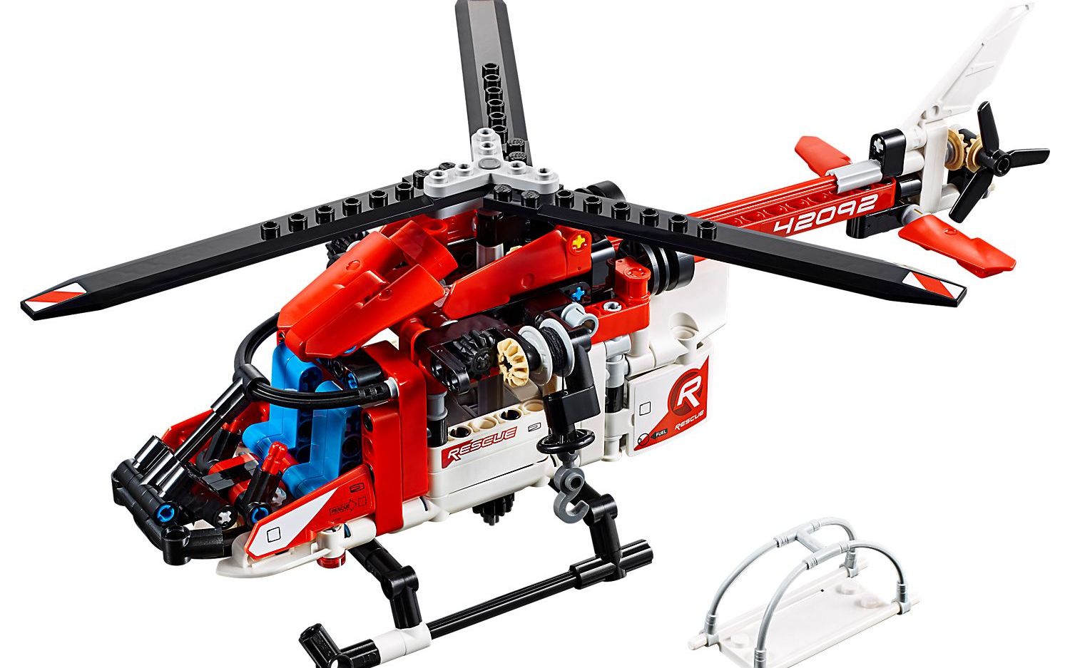 乐高 lego 42092 科技机械组 救援直升机 2019速拼评测