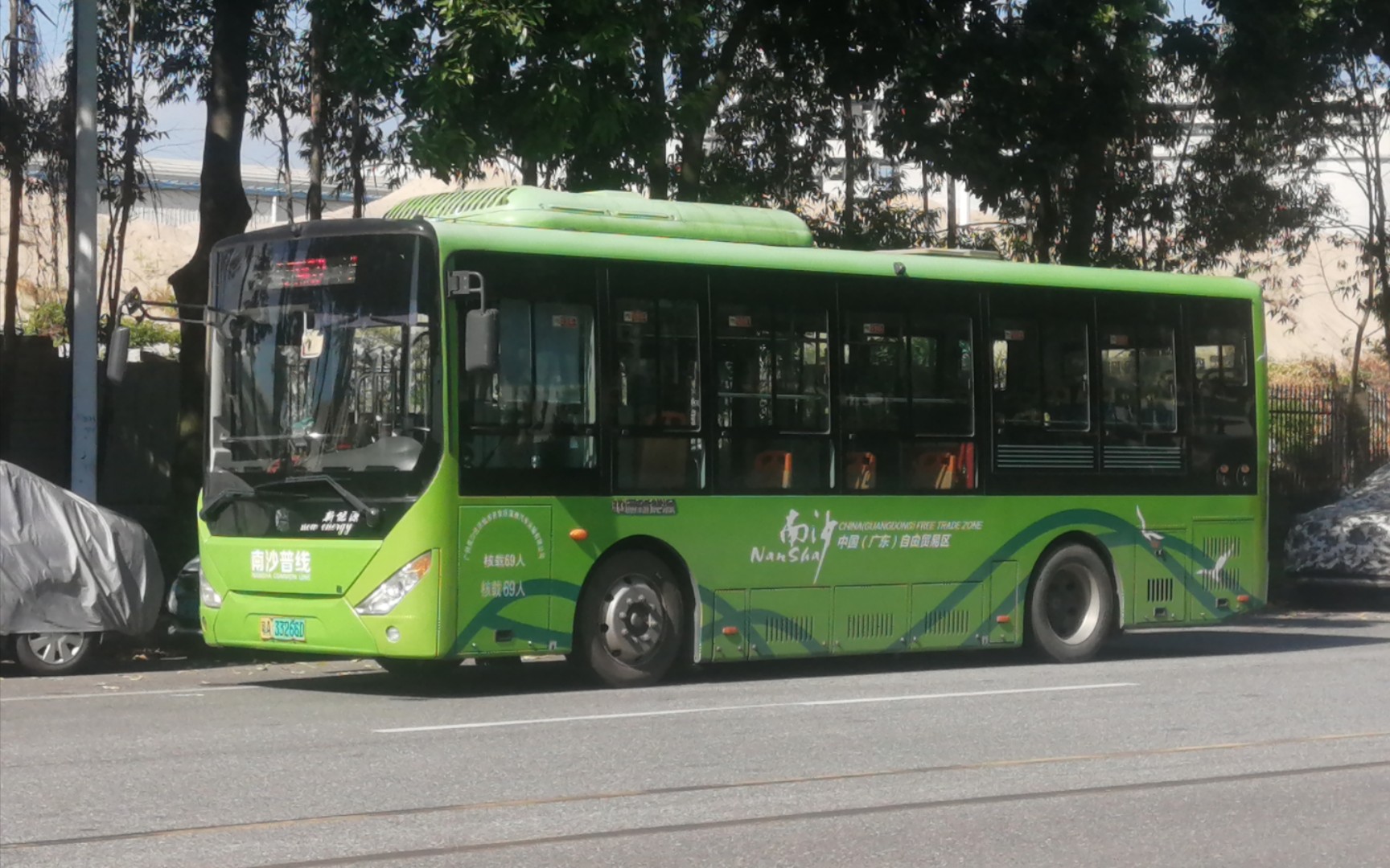 (pov#46)广州公交南沙62路短线(广州船坞总站-南沙小学西门)