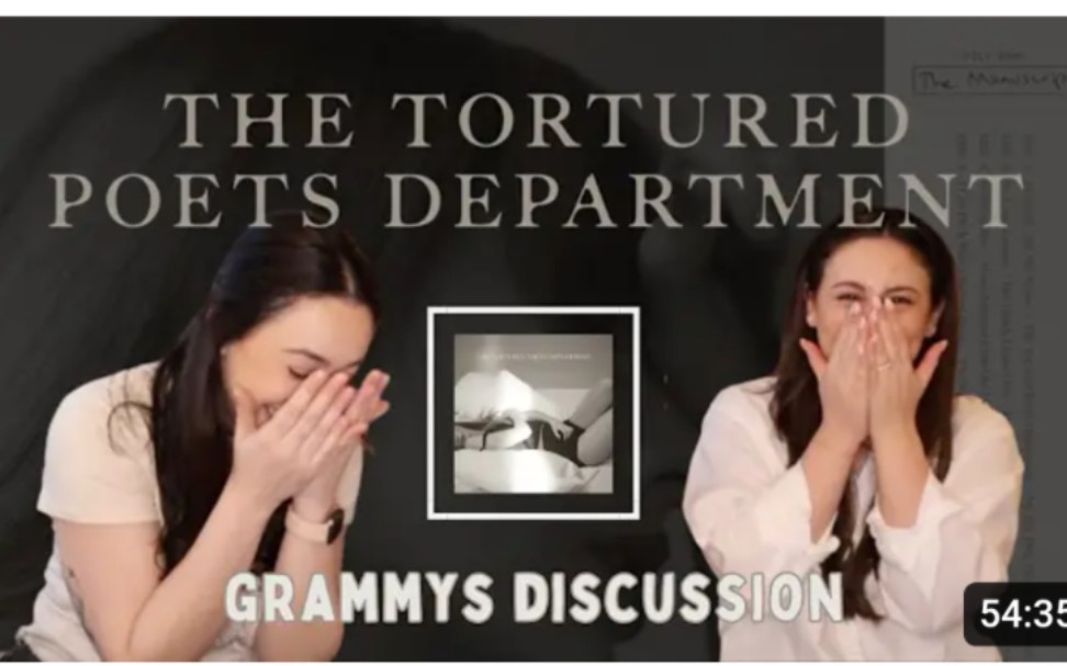 [图]中英双语机翻THE TORTURED POETS DEPARTMENT + GRAMMYS CHIT-CHAT | The Girls at Home