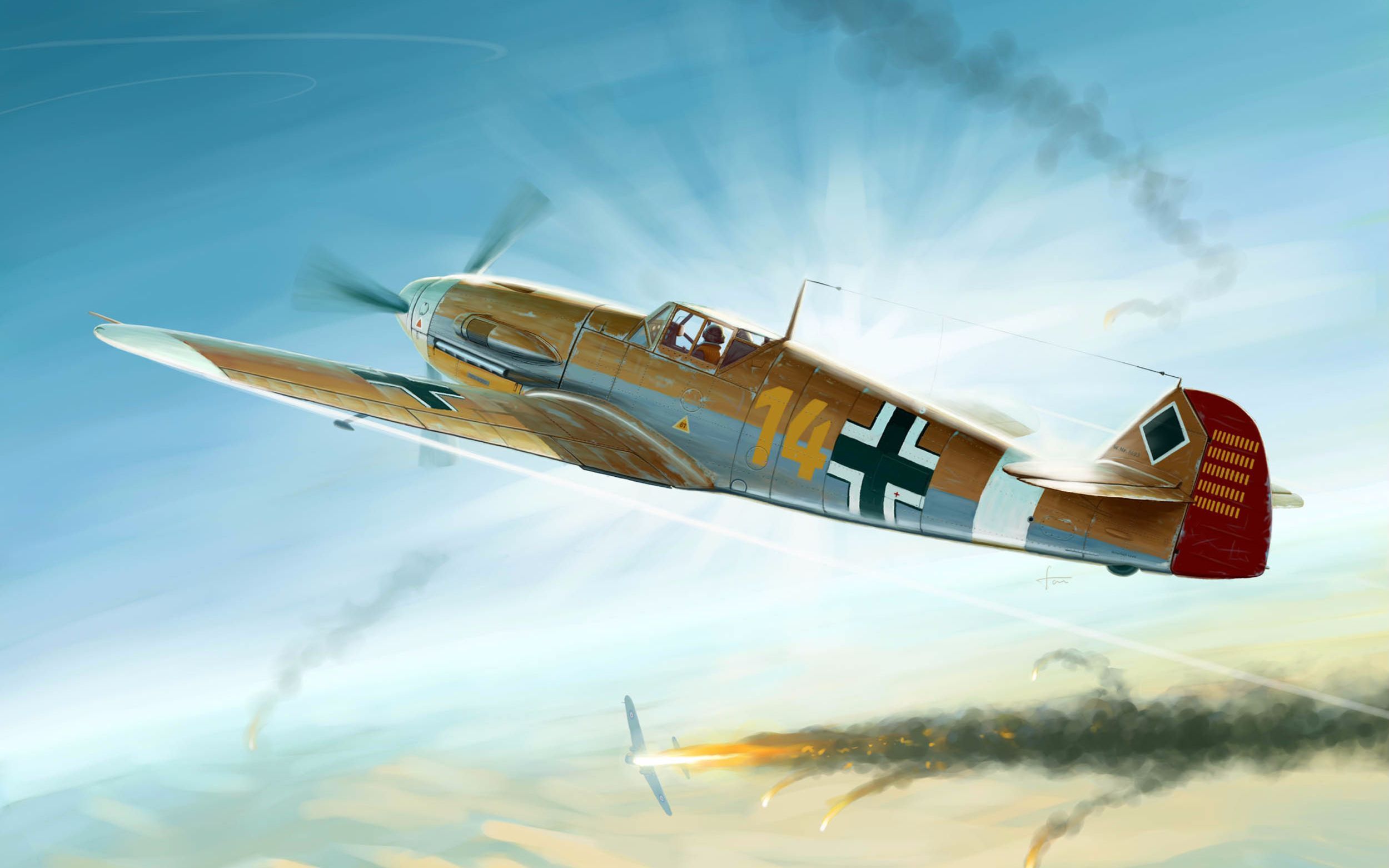 bf109壁纸图片