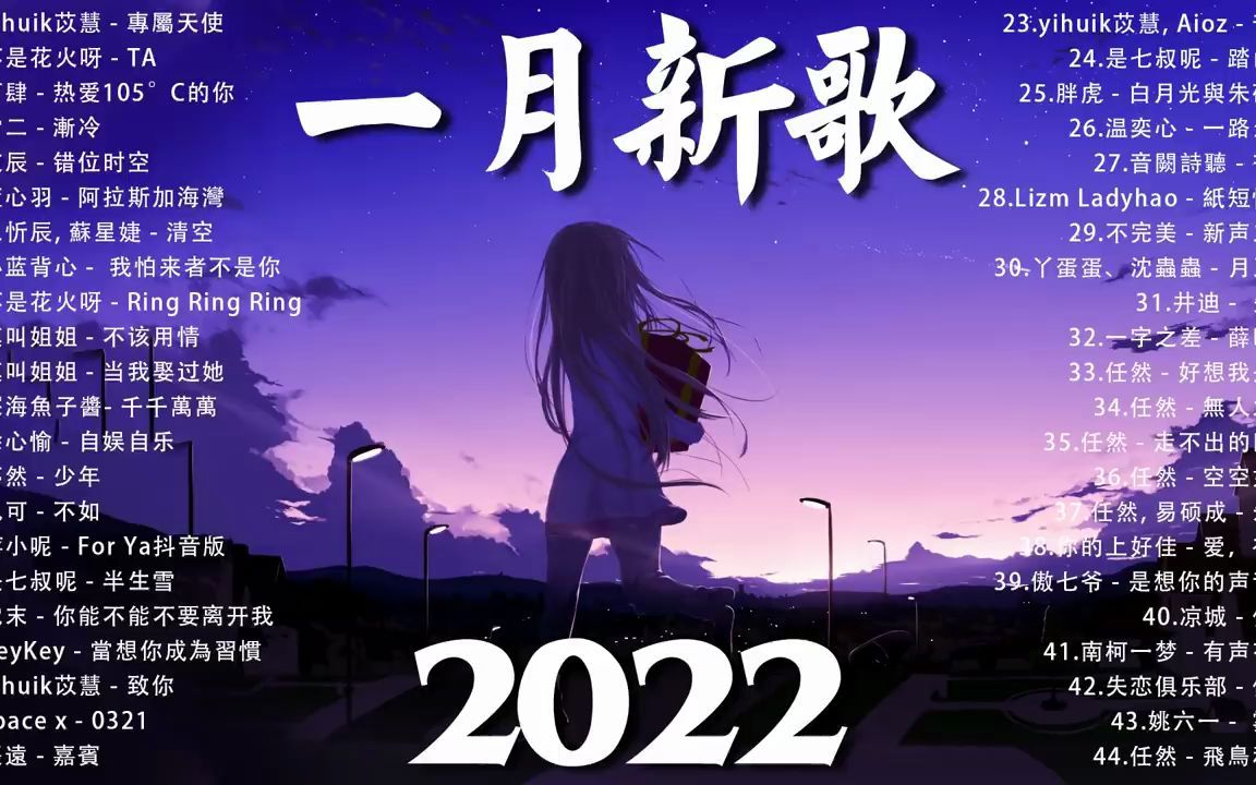 [图]【2022抖音热歌】2022 一月新歌更新不重复