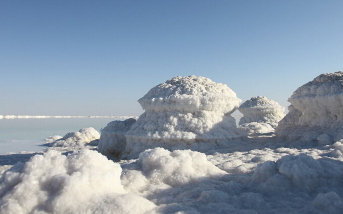 新疆罗布泊钾盐矿基地,产量够全球使用200年,是怎么形成的呢_哔哩哔哩