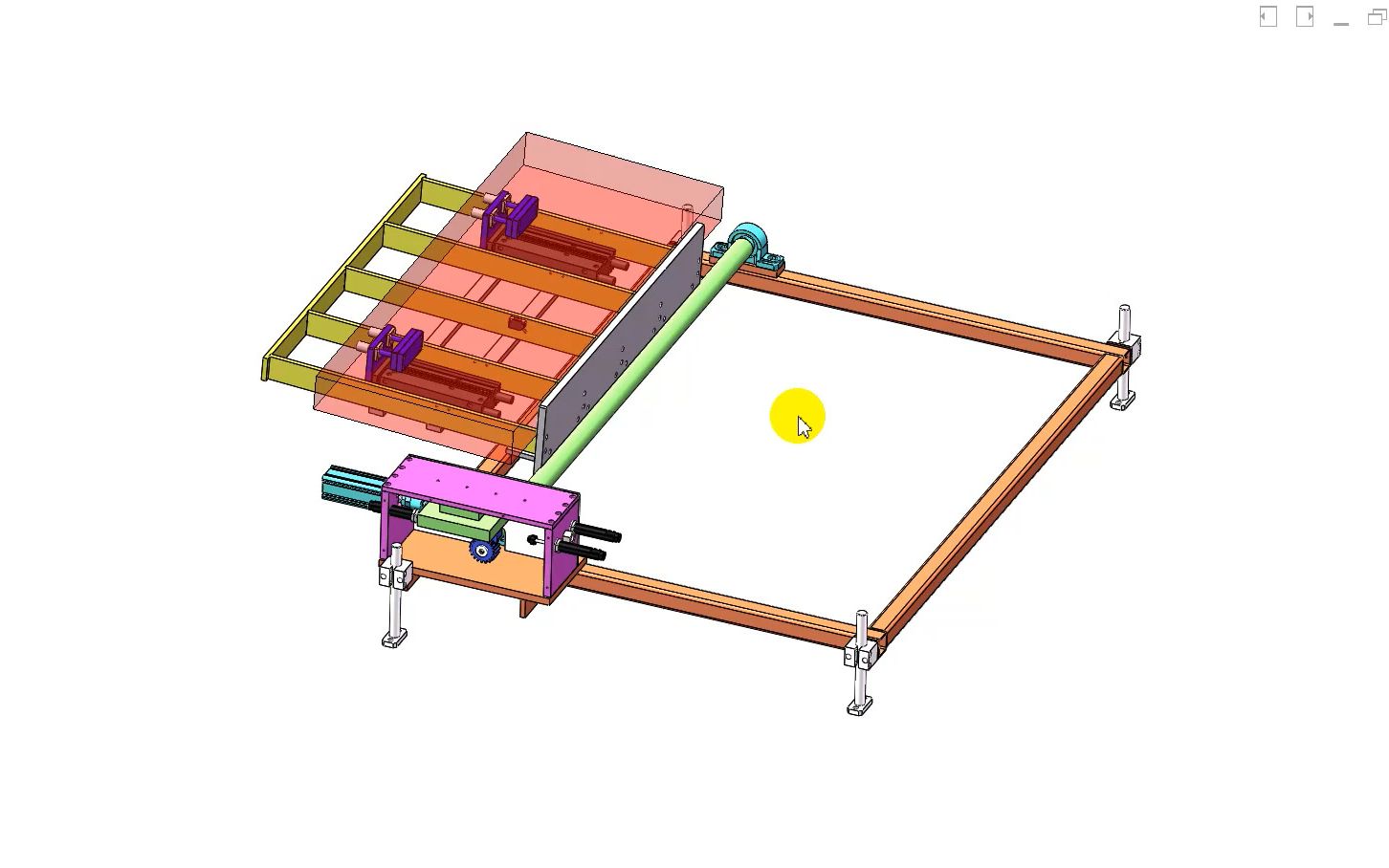 180度翻转机构设计,齿轮齿条如何翻转?气缸的行程如何选择?