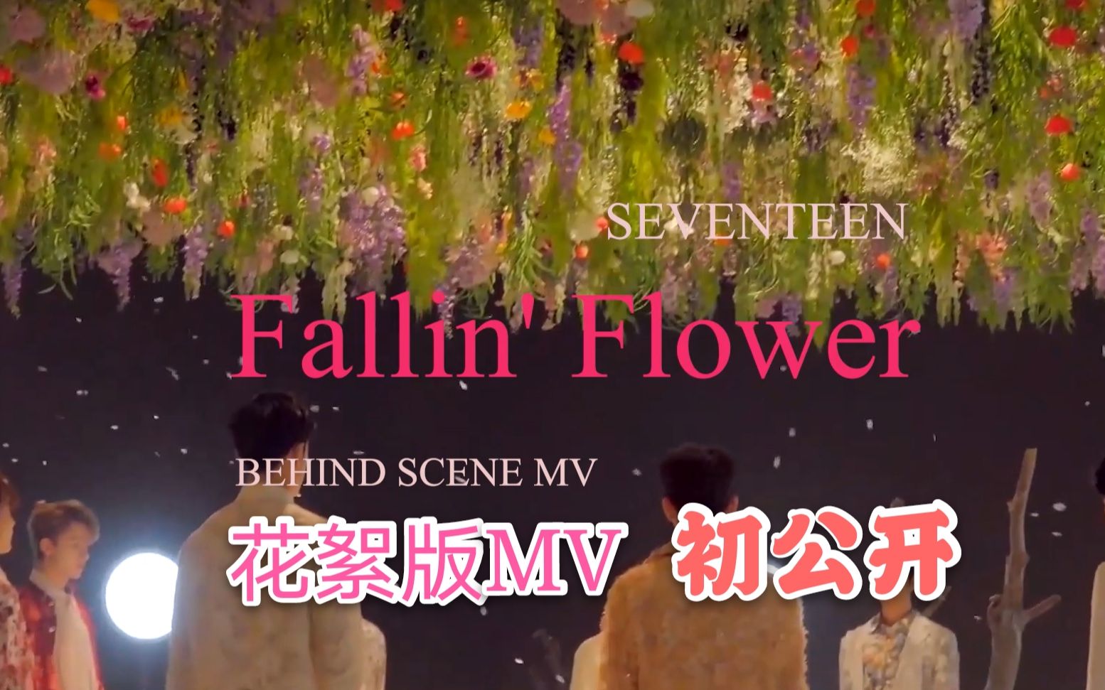 【seventeen】花絮版fallin flower mv(behind scene ver.)偽官方自