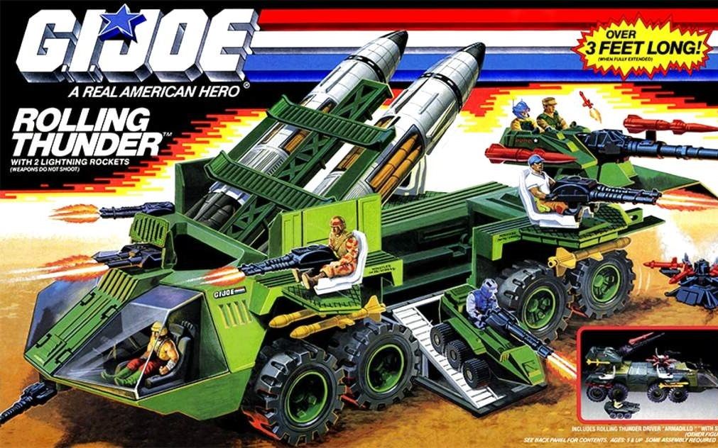 【gijoe】特种部队1988雷霆号(formbx257)gi joe的历史(1985年版)