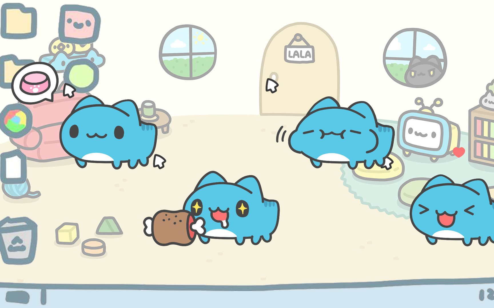 桌面宠物游戏-capoo pals 螢幕貓蟲咖波steam宣传片(20230401)