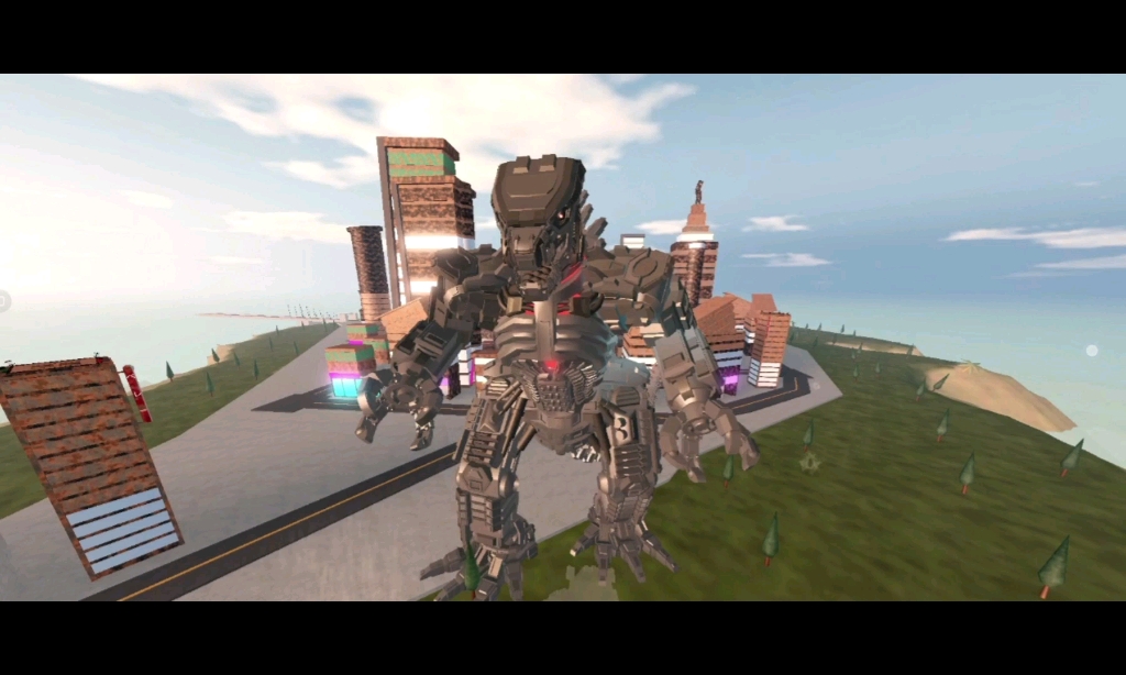 roblox 怪兽宇宙机械哥斯拉2021展示