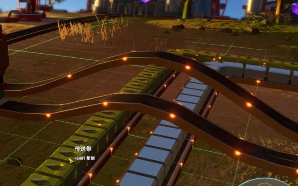 戴森球新手小技巧 小桥型传送带建造方法