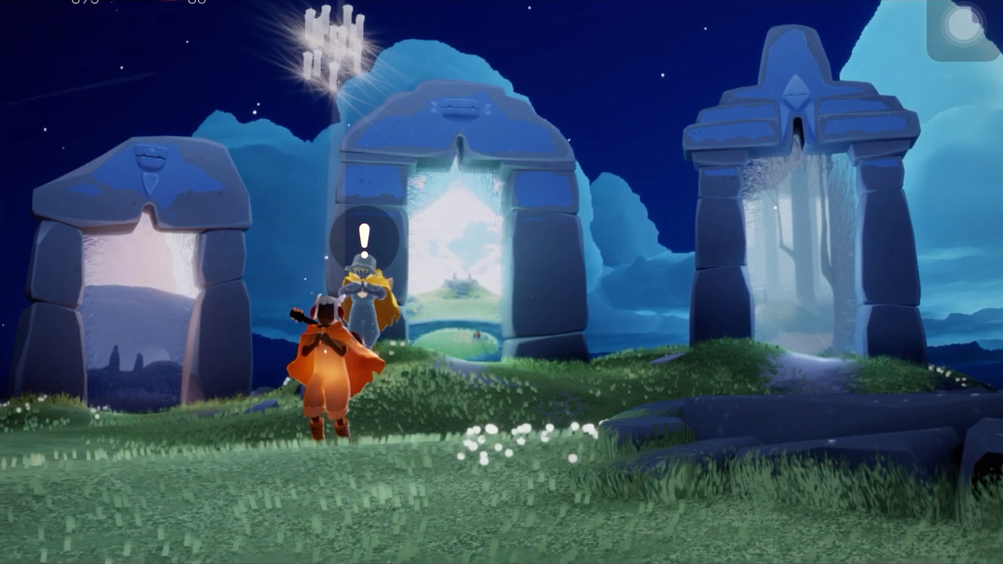 【萌新跑图必看】《sky光遇》 实用的云野圣岛速通遁地点