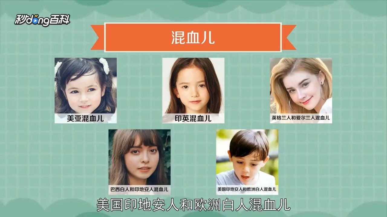 混血儿的智商比夫妻双方智商较高的一方智商低还伴有较高的精神障碍