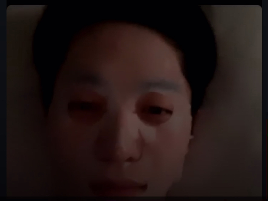 ttk剛下線 就被cue到ins 連線(敷面膜中請勿打擾)