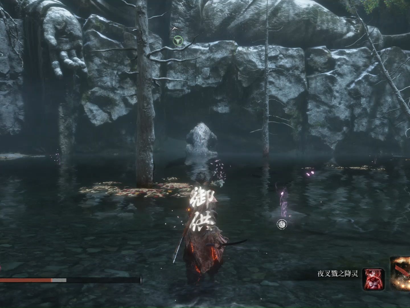 【只狼】不死斩速杀狮子猿,忍具:鞭炮 伞