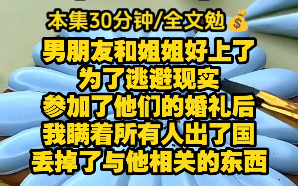 【命定相识3】我男朋友和我姐姐好上了,为了逃避现实,我瞒着所有人出了国.丢掉了与他相关的所有,出国当天我给他们发去消息,我不会再回来了,也...