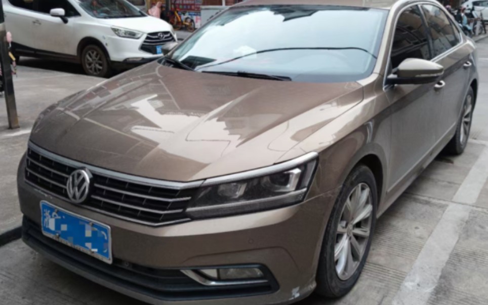 拿下2018年上牌,17款帕萨特330尊荣,新指导价22.29万,1.