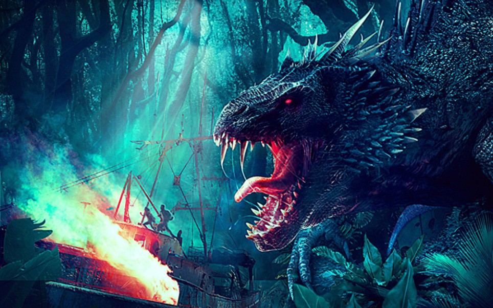 远古巨兽狼蜥兽-2