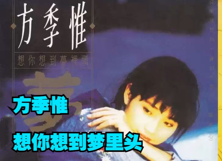 方季惟1992年专辑《想你想到梦里头》哔哩哔哩bilibili