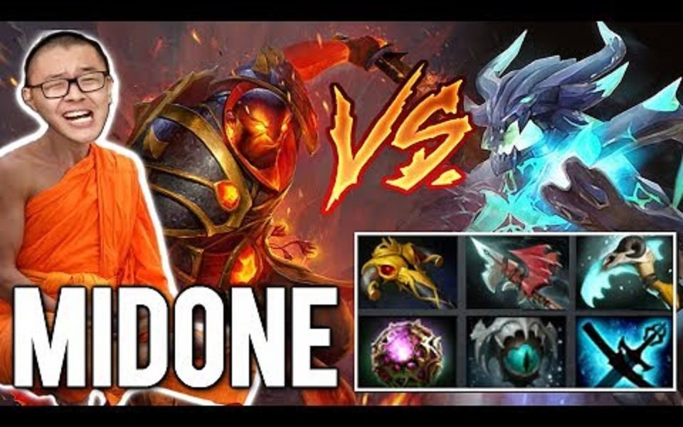 [Dota2] 回归Doto的Midone 辉耀玲珑心火猫大战神装OD!哔哩哔哩bilibili