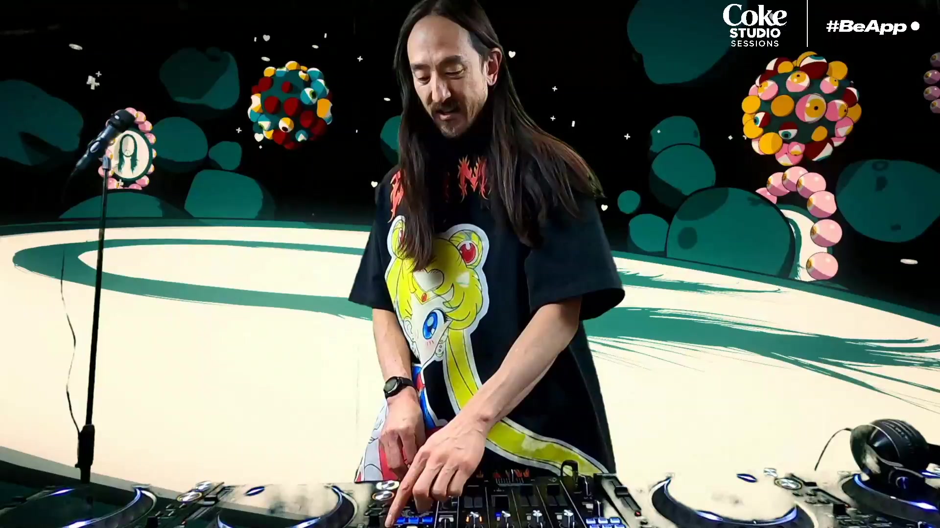 steveaoki潮爷最新居家打碟现场