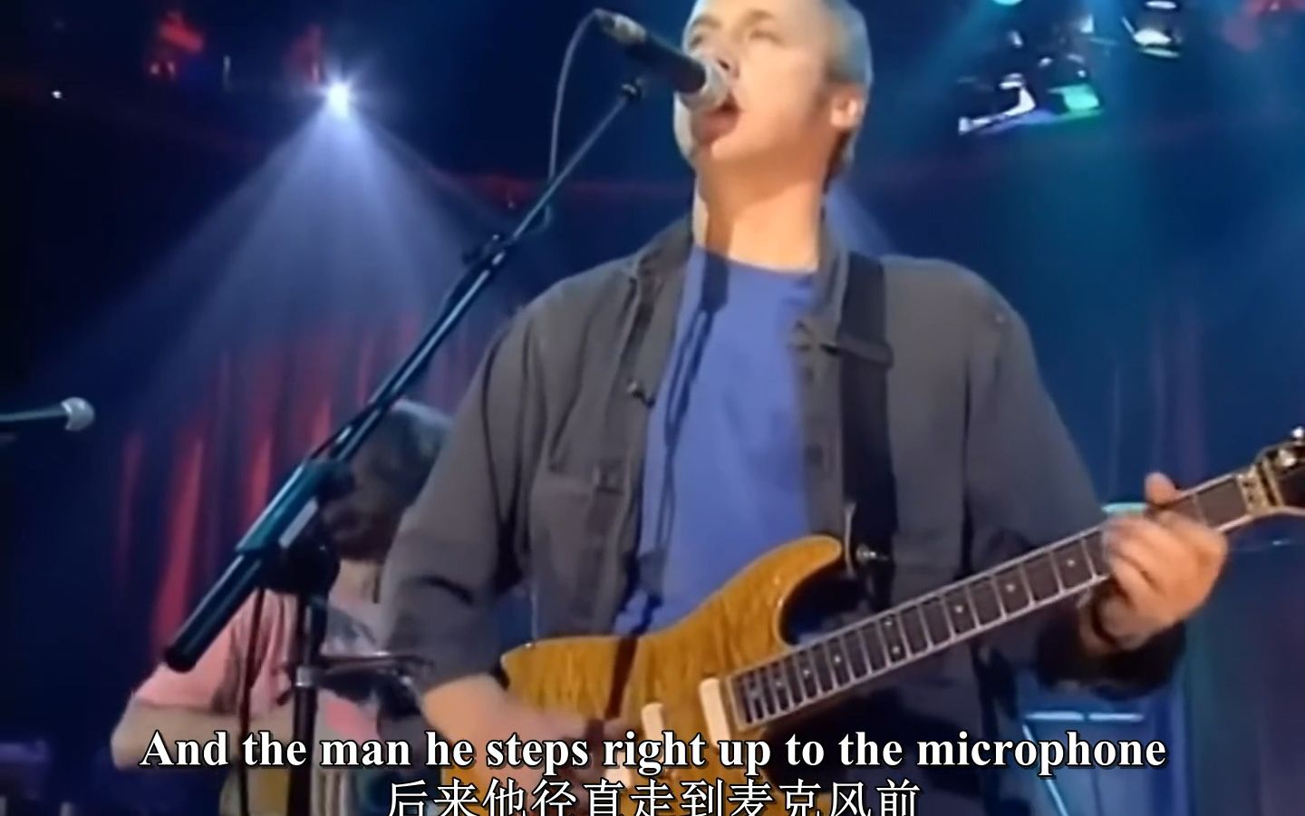 [图]Mark Knopfler - Sultans of Swing (A Night In London 1996) 中英字幕