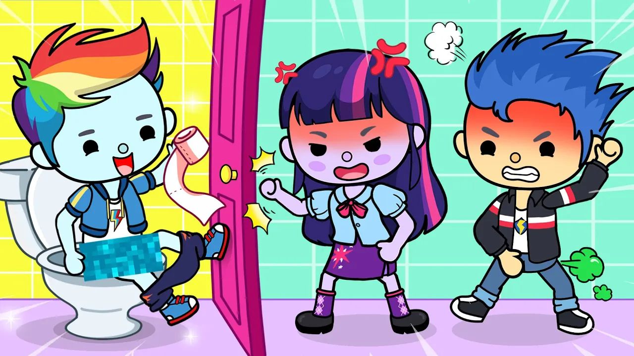 小马国女孩,但请打开厕所门!(上集)