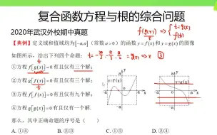 下载视频: 高一典例，复合函数图象，数形结合解决解的个数问题