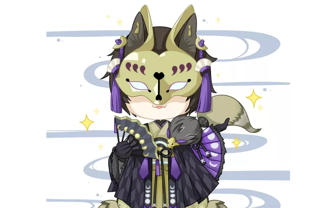 【阴阳师新皮肤】妖狐良心皮肤"夜魅之狐"展示(内含摘面具福利)