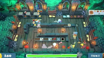 Overcooked2 饥饿之夜-不修门 敌群8 （您是要烤鸡还是烤肠？ 灵喵歪耶