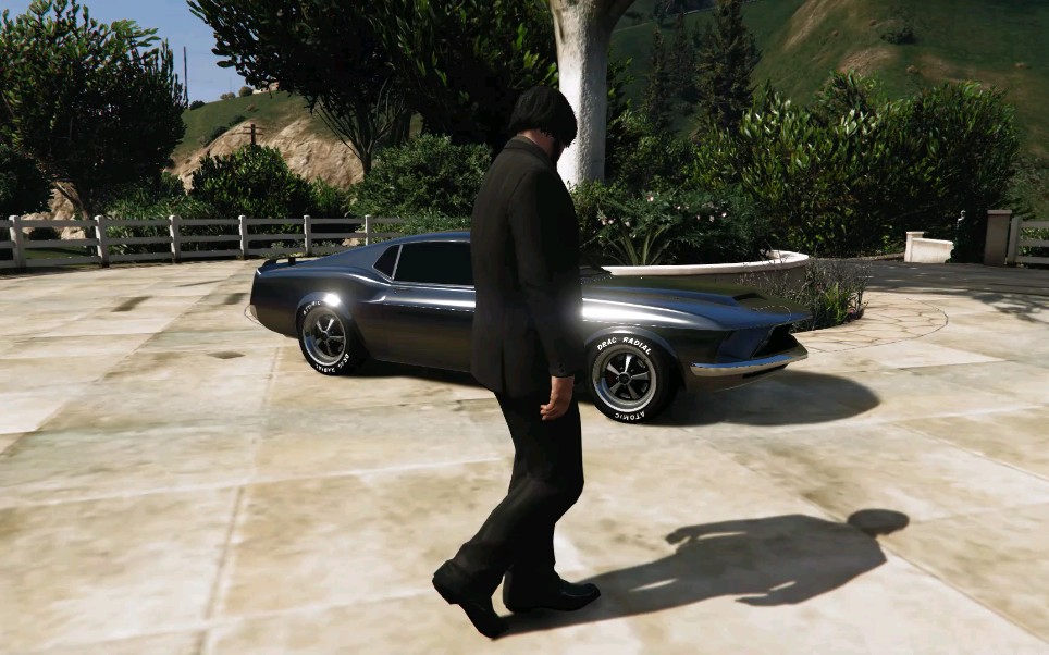 试图在gta里开约翰61威克的车……_单机游戏热门视频