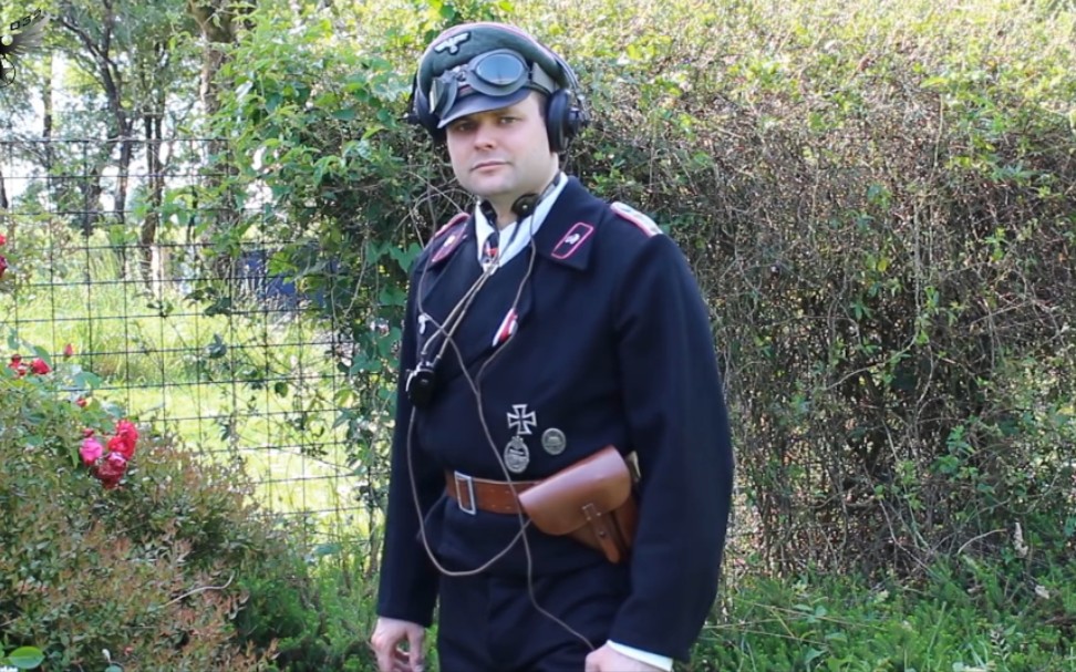 二战德国装甲兵车长穿着介绍