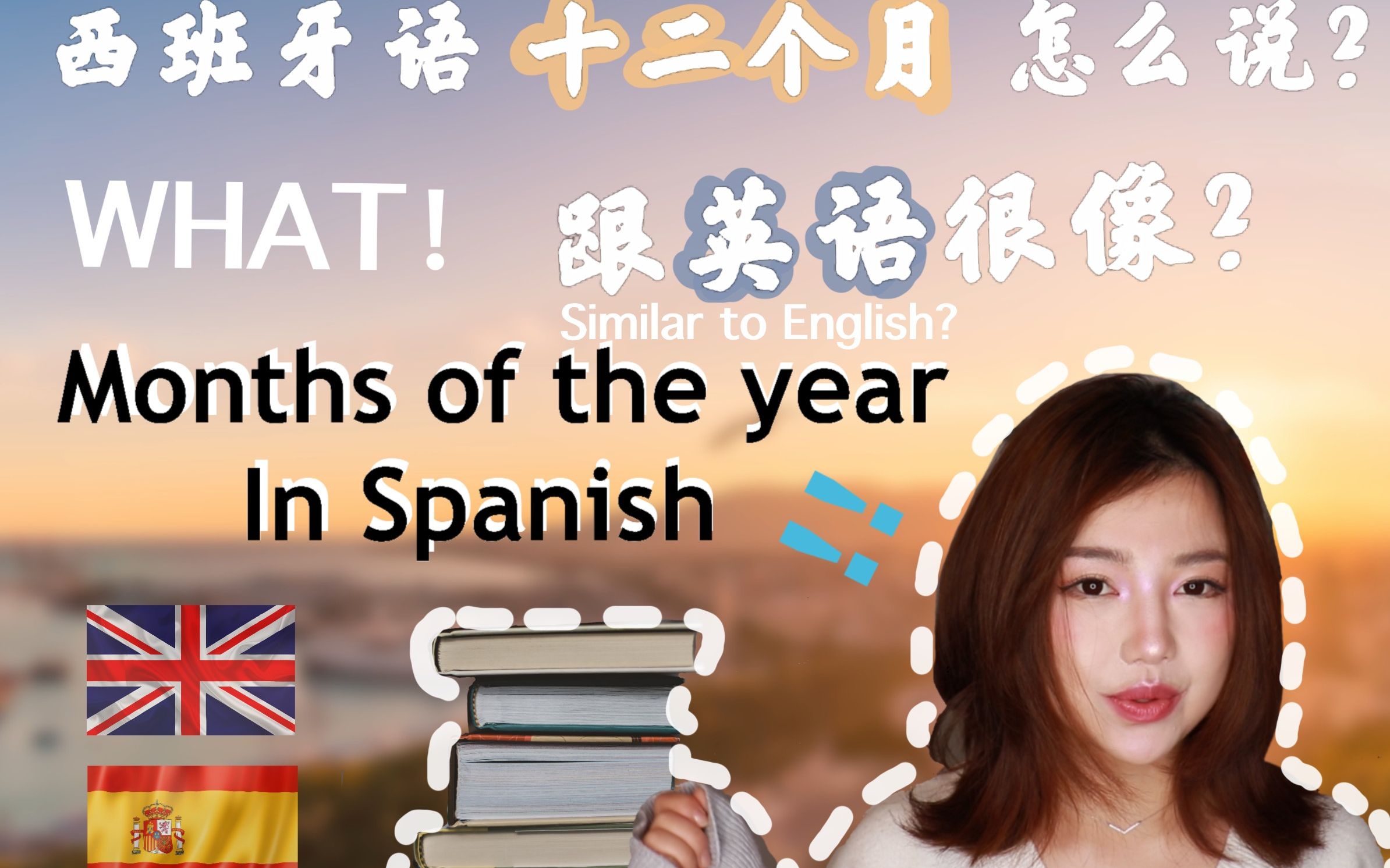 learn how to say the 12 months in spanish.