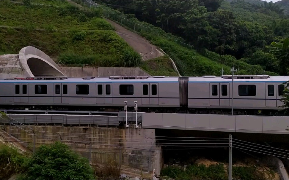 【广州地铁21号线跑图测试】增城广场—员村 新版列车运行图 金坑