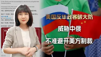 Video herunterladen: 美国的小可爱又破防了：不准中俄避开我们的制裁，敢避就加倍制裁