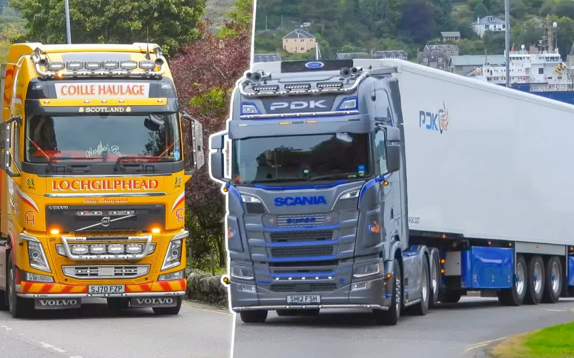 【欧洲卡车】【a&f truckspotting】卡车观赏 - 阿盖尔/西高地【1-100