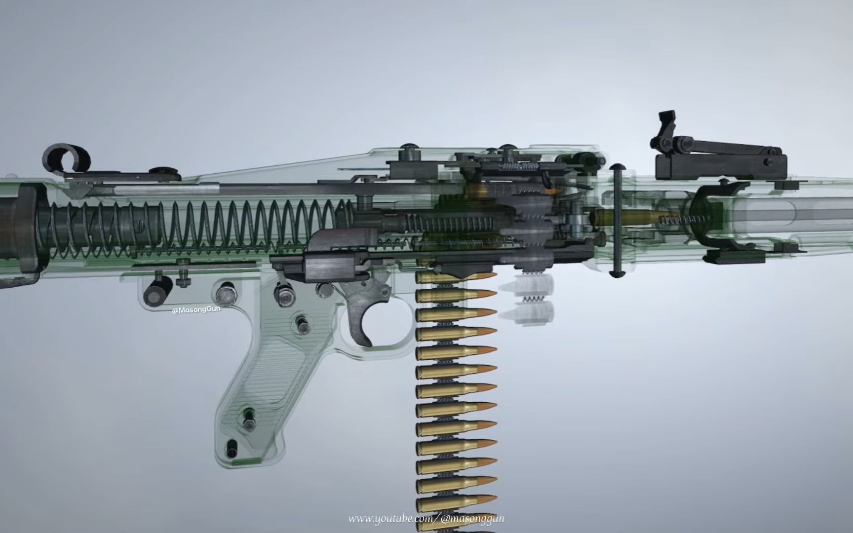 mg42通用机枪工作原理