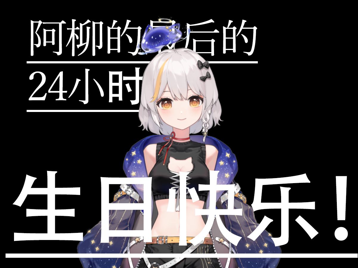 阿柳生日的24小时!也是最后的24小时!哔哩哔哩bilibili