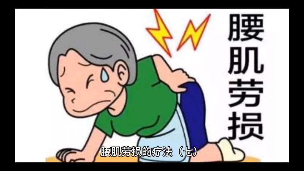 腰肌劳损的疗法(七)