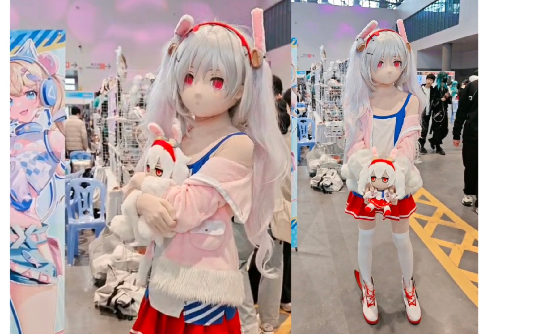 没什么才艺cos拉菲给大家看看