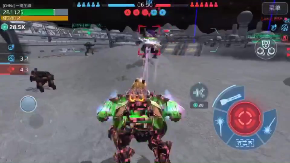 【War Robots】CHN2 5排開黑