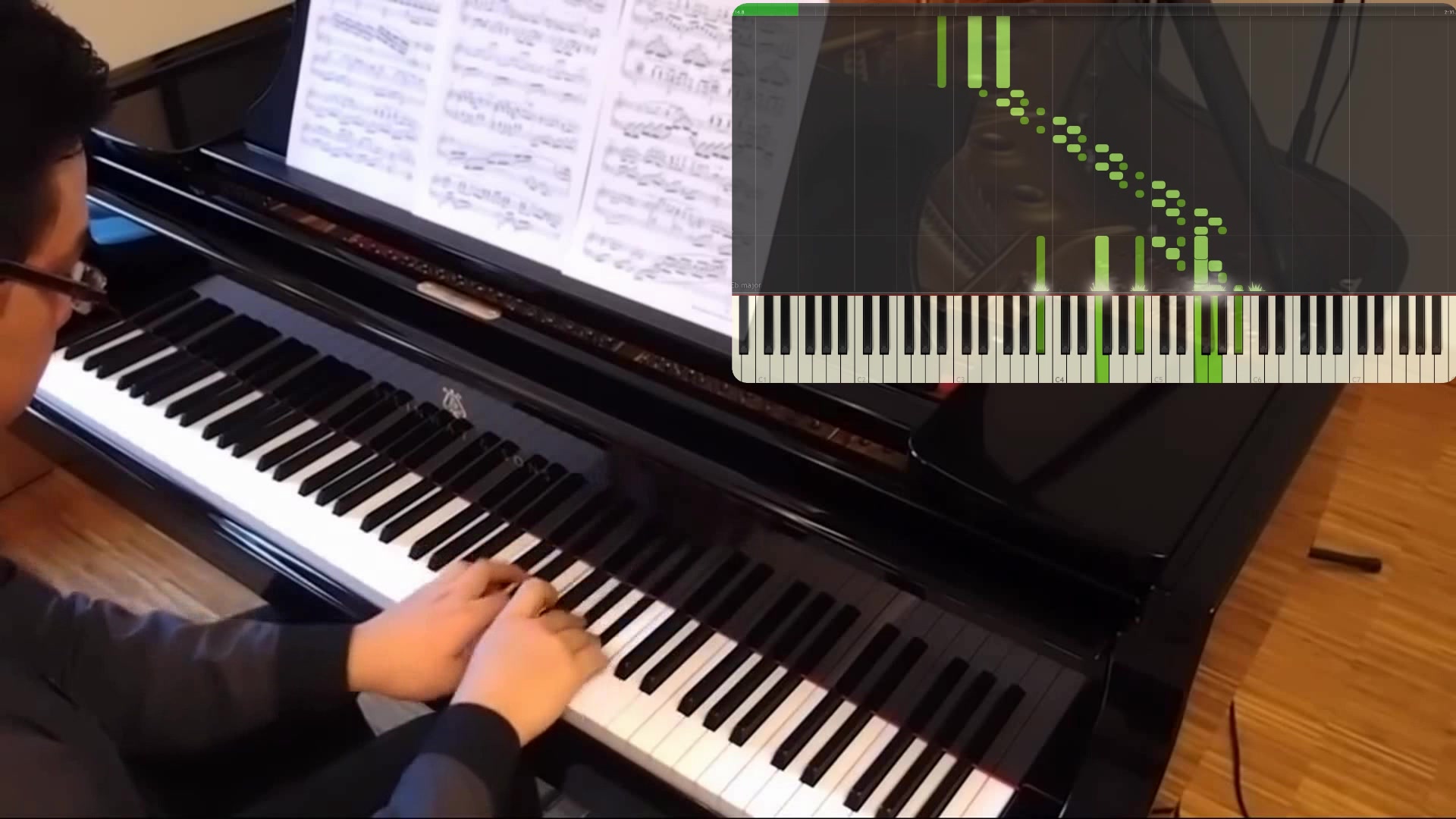 【synthesia/a叔】无所属之音 - akb0048 next stage op 模拟钢琴 by