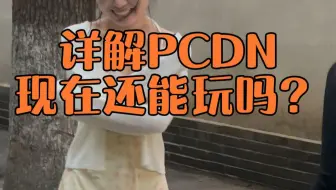 pcdn到底谁还在玩？