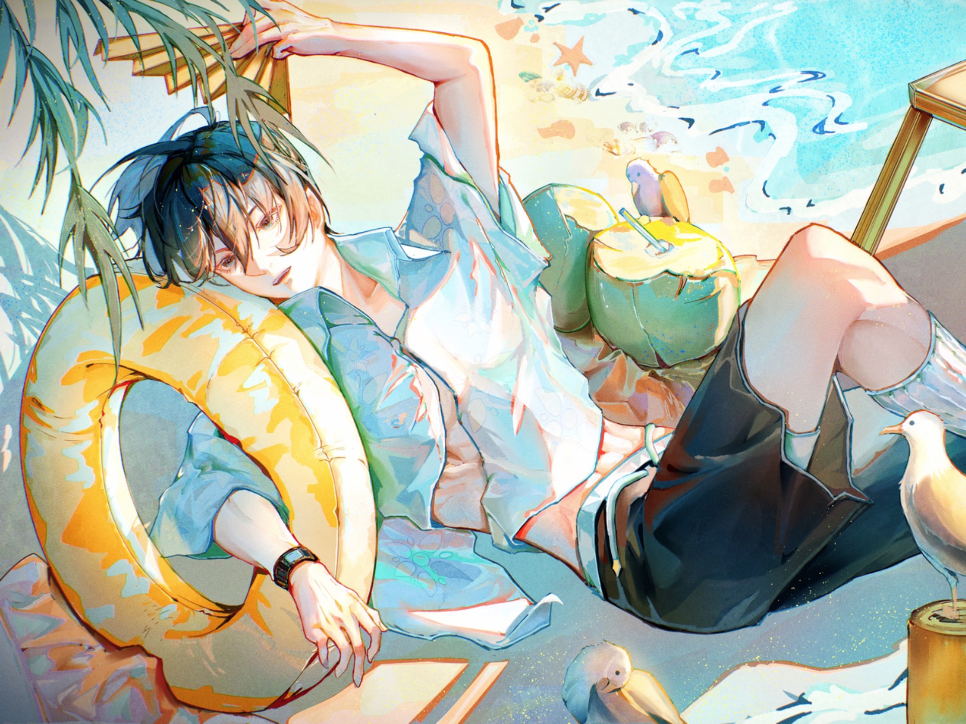 【一人之下/张楚岚】画技全点了腹肌