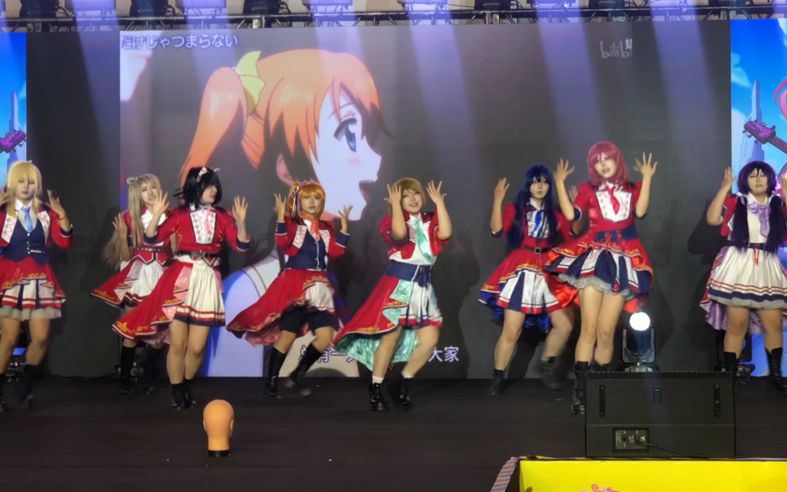 北京ijoy动漫展国际宅舞比赛现场演出