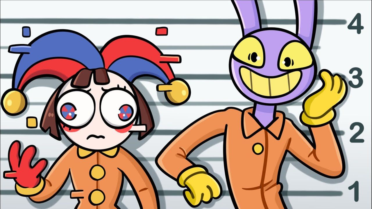 pomni & jax in the jail full story __ poppy playtime chapter 3