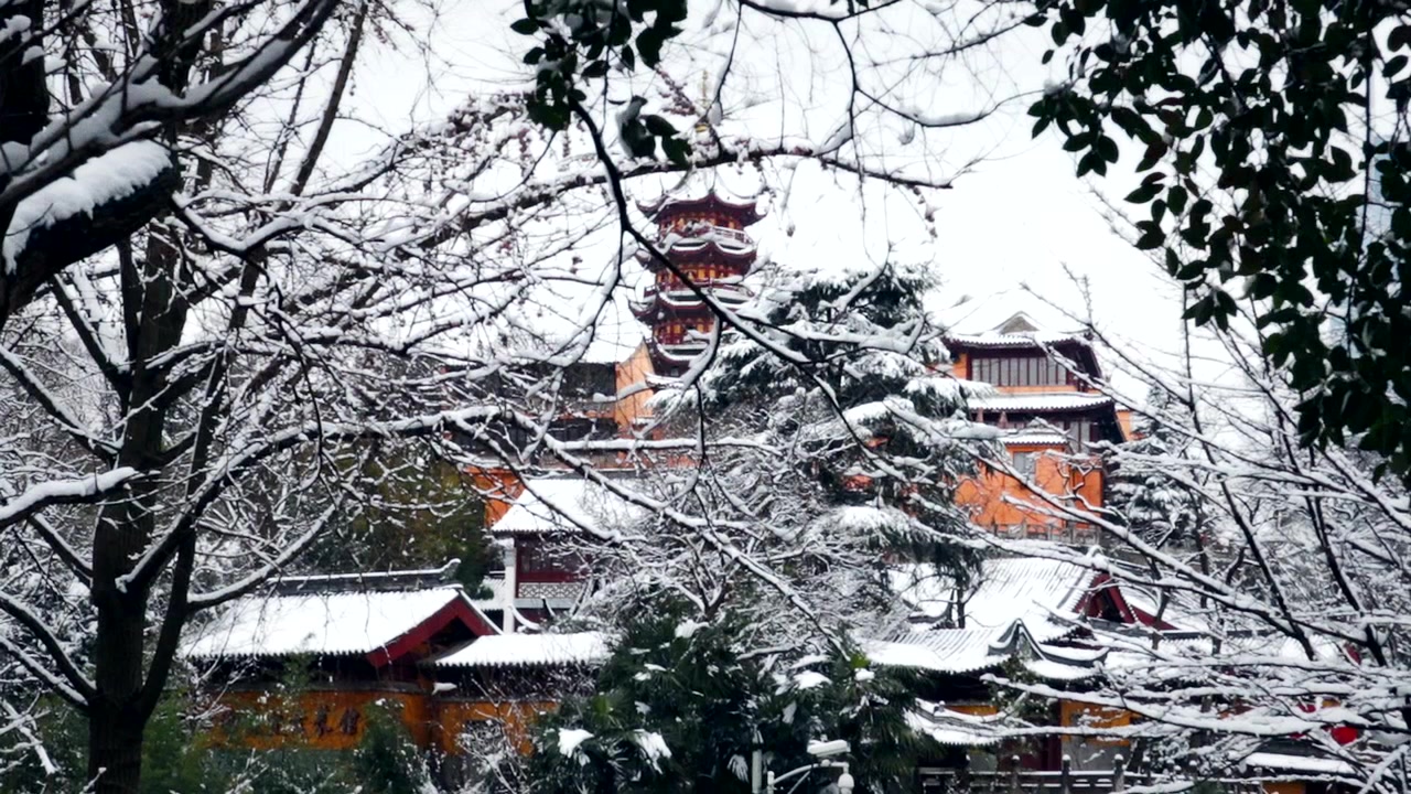 [图]南京雪景| 金 陵 一 场 雪