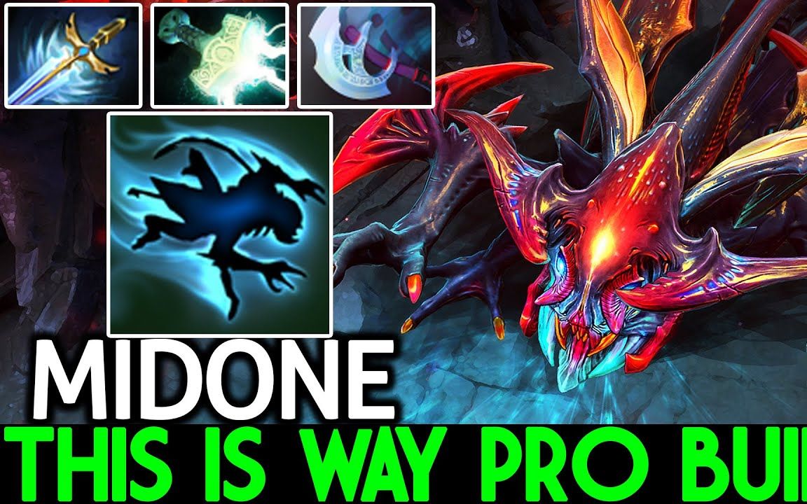 【dota2】midone 雷锤分身猎鹰战刃的编织者 by dota2 highschool