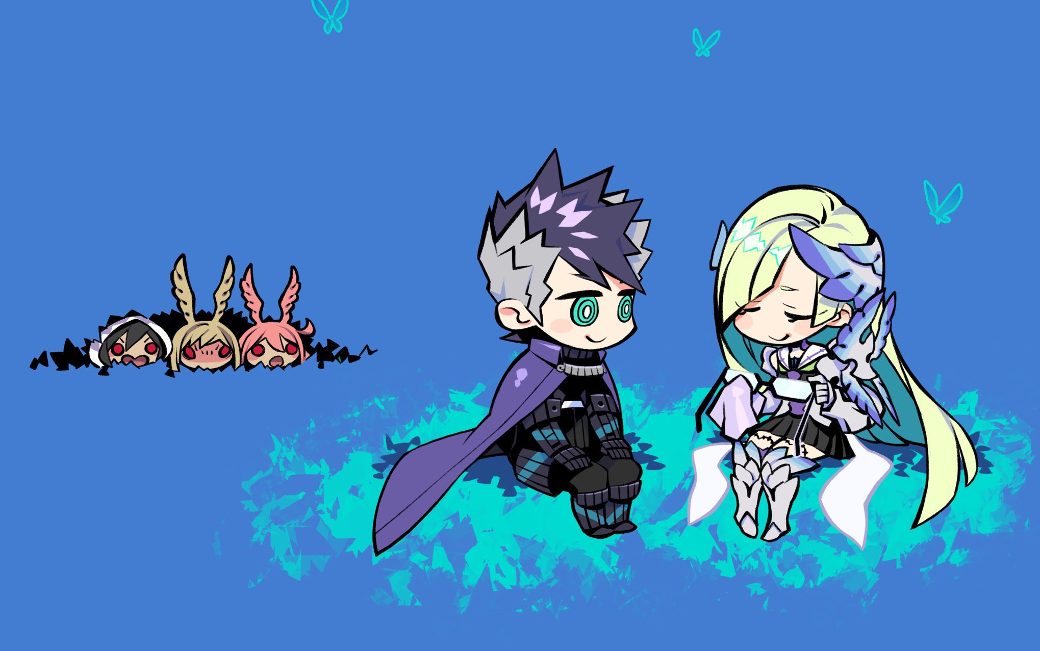 【fgo厨力放出】我永远喜欢北欧夫妇!布姐西哥阎魔庭温泉物语!