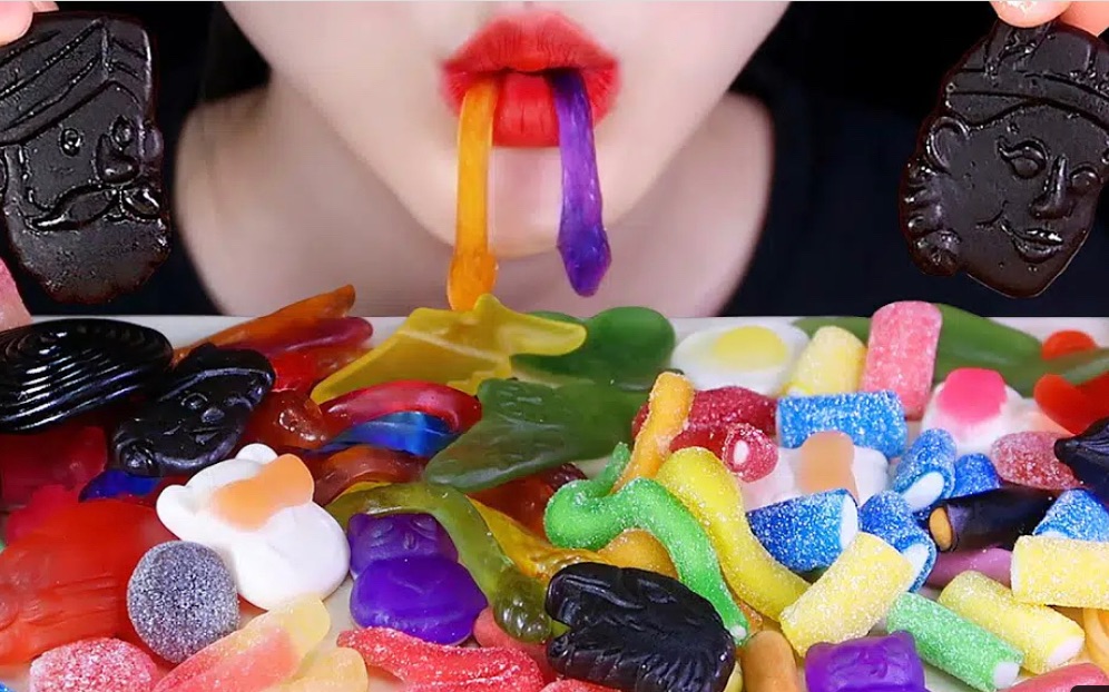 【choa】咀嚼音|haribo软糖&吃播_哔哩哔哩 (゜-゜)つロ 干杯~-bili