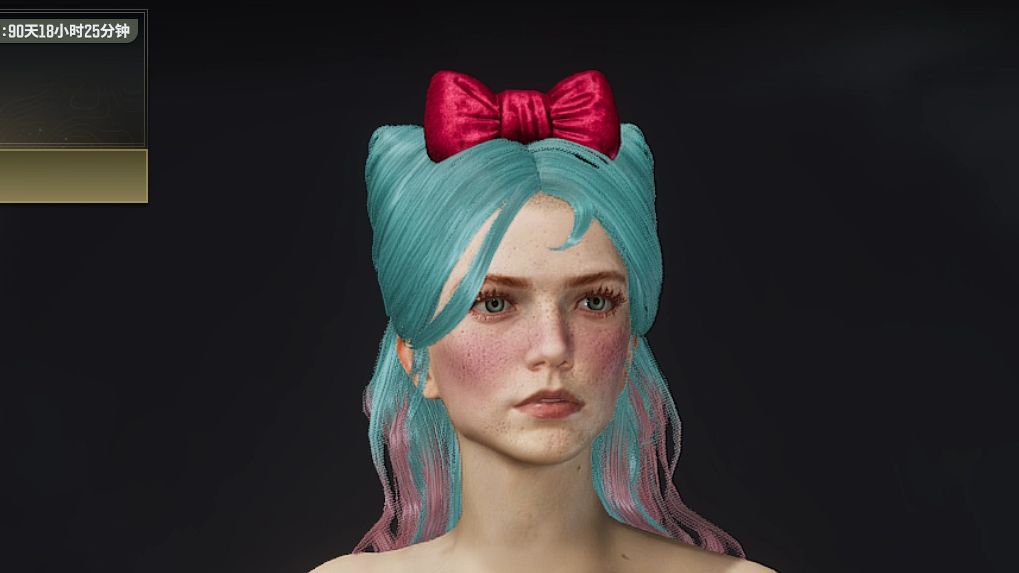 pubg阿狸联名皮肤头发可单独购买;单价700g币